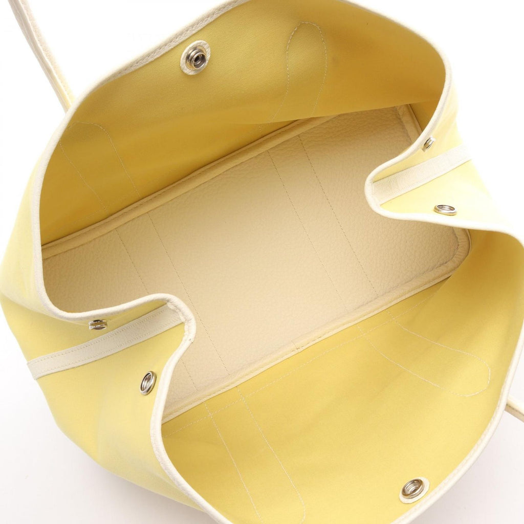 Hermes Tote Bag Garden Party PM Souffle White — view 3