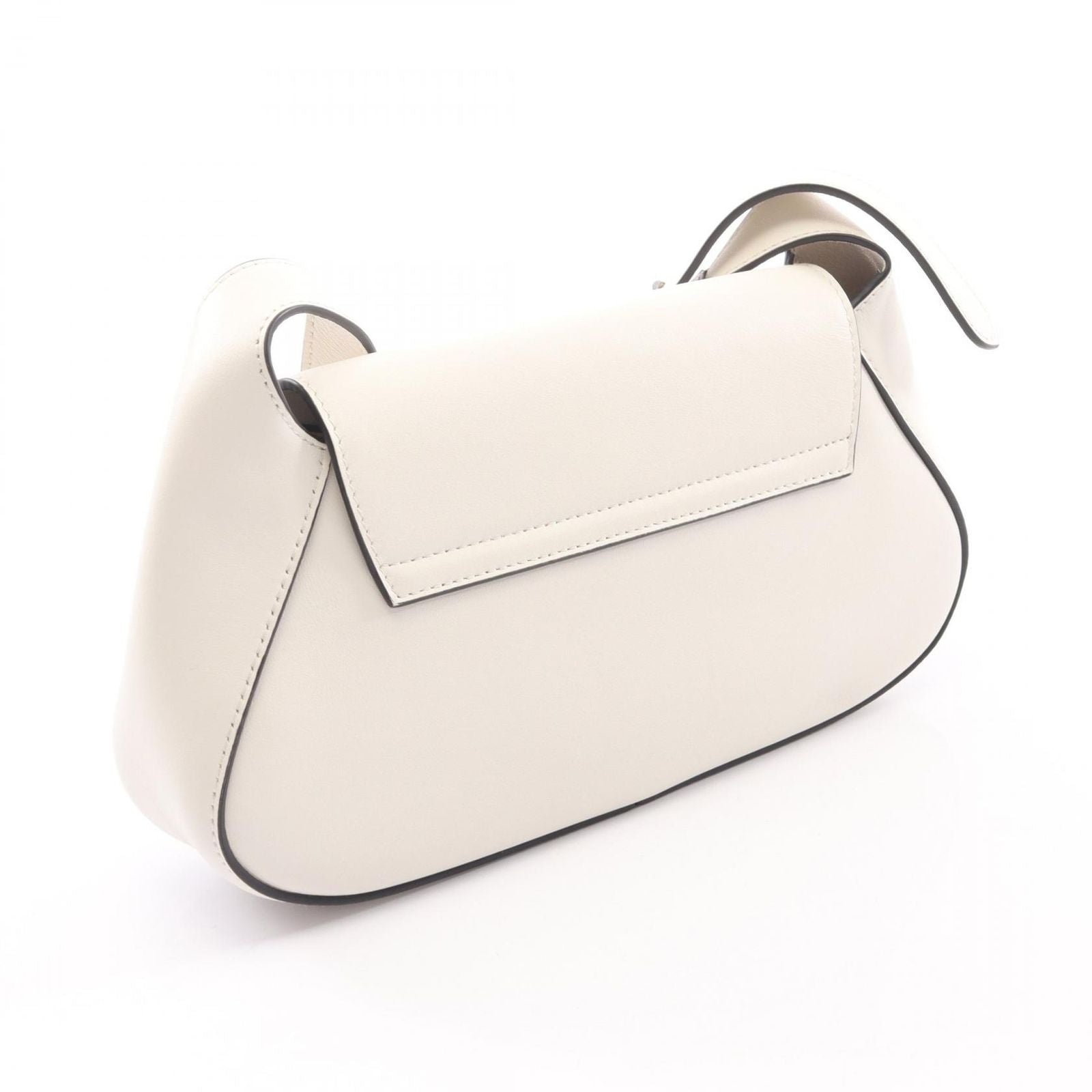 Prada Shoulder Bag Small White Leather — view 2