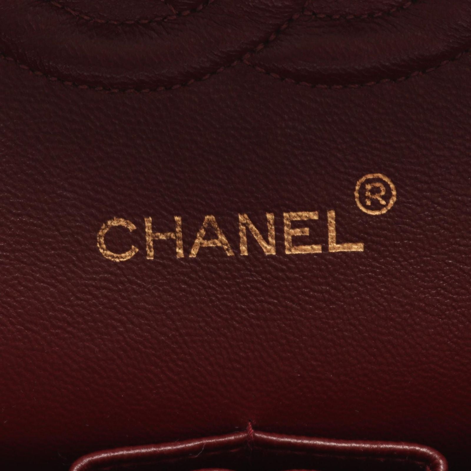Chanel Shoulder Bag Quilted Double Flap Black Lambskin Chain — view 4