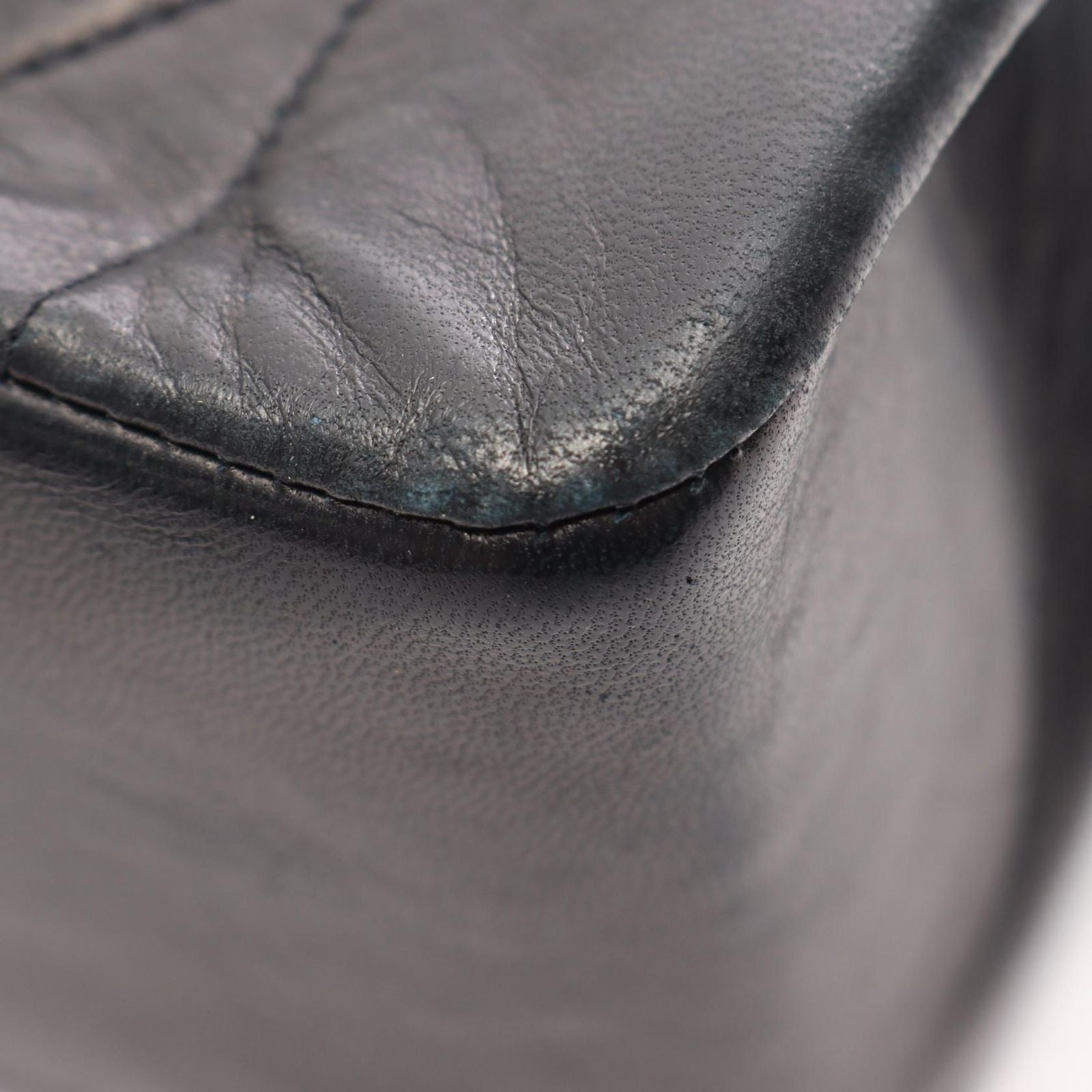 Chanel Shoulder Bag Quilted Diana Flap Black Lambskin Chain — view 8