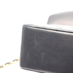 Chanel Shoulder Bag Quilted Diana Flap Black Lambskin Chain — view 7