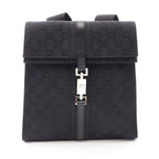 Gucci Backpack GG Canvas 003 Black Jackie