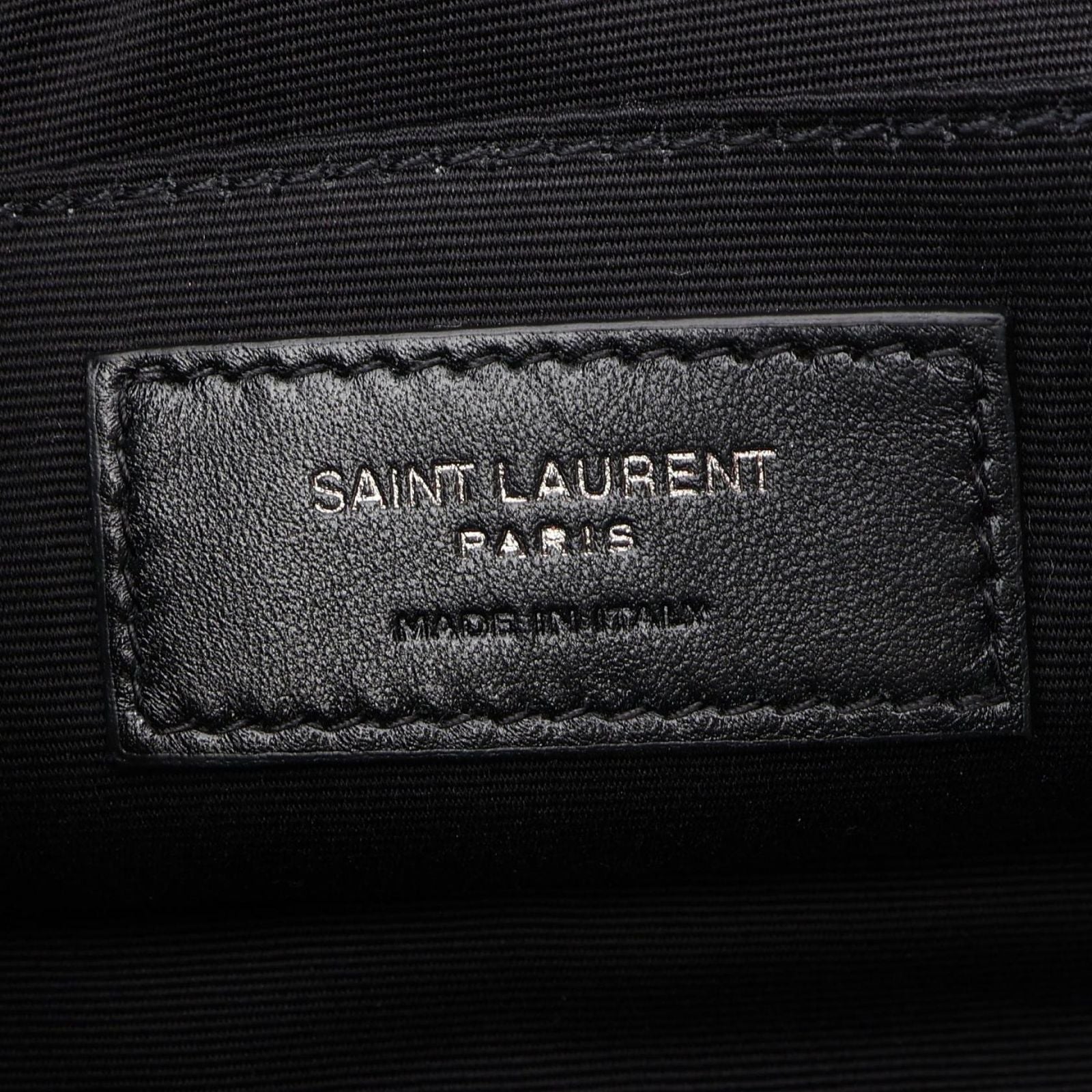 Saint Laurent Paris Shoulder Bag Niki Mini Black Leather Mini Chain — view 4