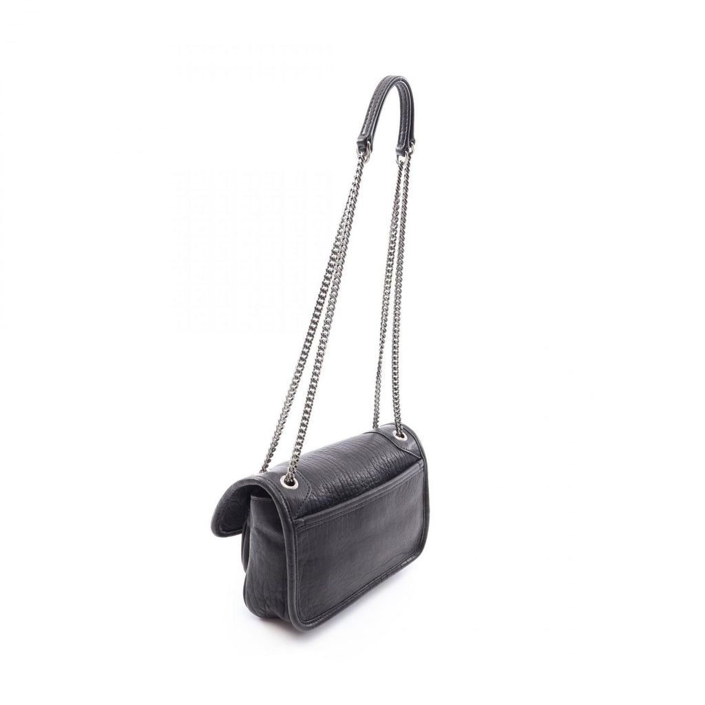 Saint Laurent Paris Shoulder Bag Niki Mini Black Leather Mini Chain — view 2