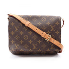 Louis Vuitton Shoulder Bag Musette Tango Short Strap Monogram Canvas Leather