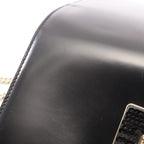 Dior Shoulder Bag Diorama Black Leather Chain Wallet — view 7
