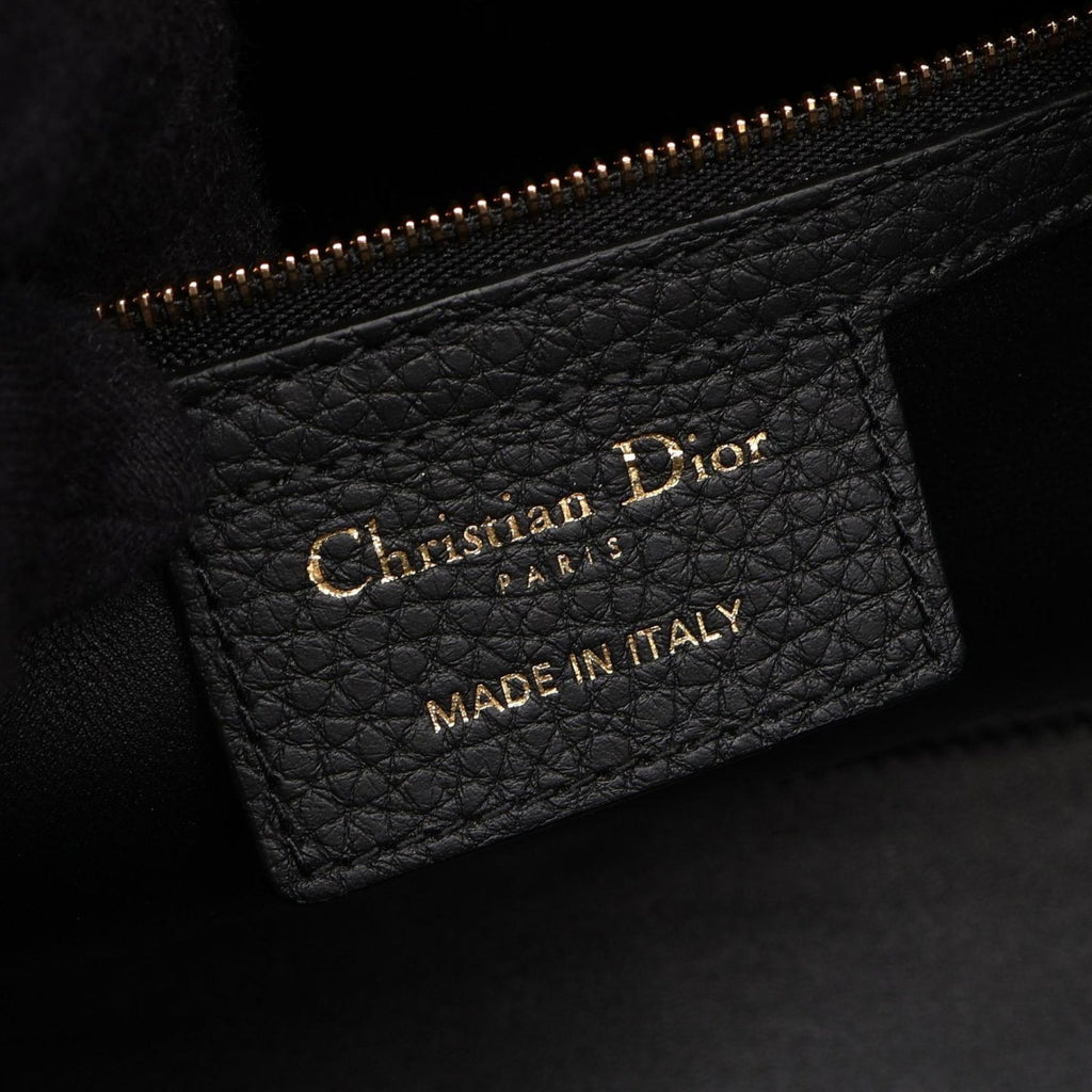 Dior Lady D-sire My Abcdior 2-Way Black Leather Handbag — view 4