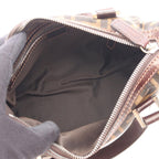 Fendi Zucca Brown Black Canvas Leather Mini Boston Bag — view 3