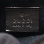 Gucci Tote Bag GG Pattern Black Canvas Leather — view 4