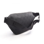 Gucci Waist Bag GG Rubber Cross Black Leather — view 2
