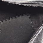 Gucci Waist Bag GG Rubber Cross Black Leather — view 7