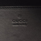 Gucci Waist Bag GG Rubber Cross Black Leather — view 4