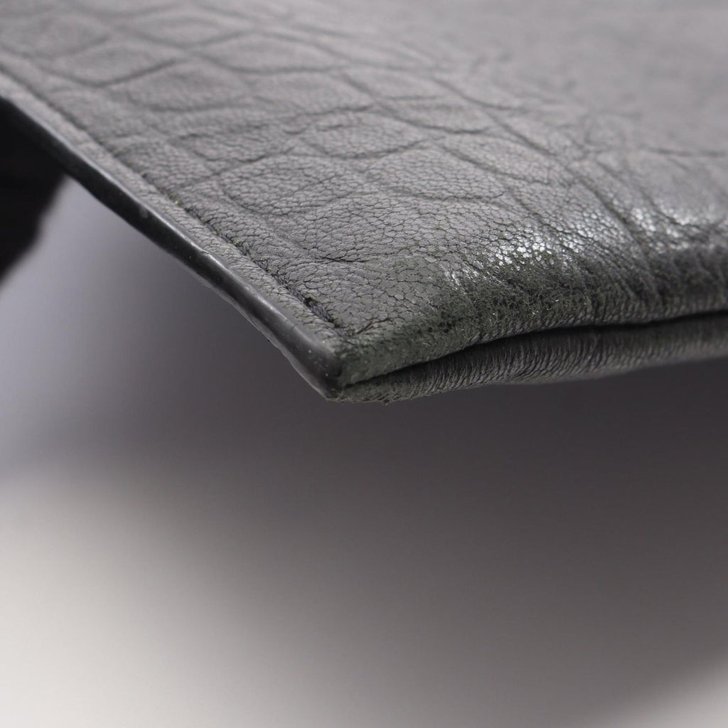 Saint Laurent Paris Clutch Croco — view 8