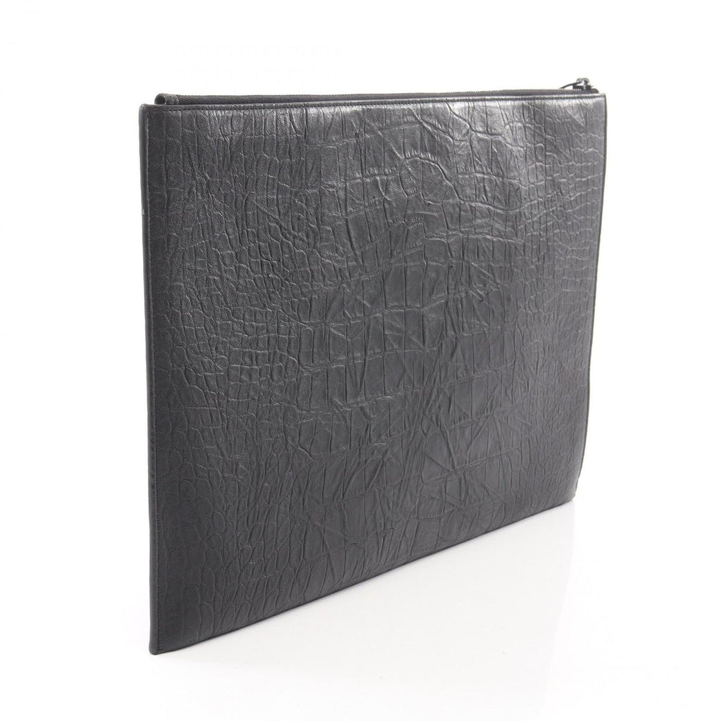 Saint Laurent Paris Clutch Croco — view 2