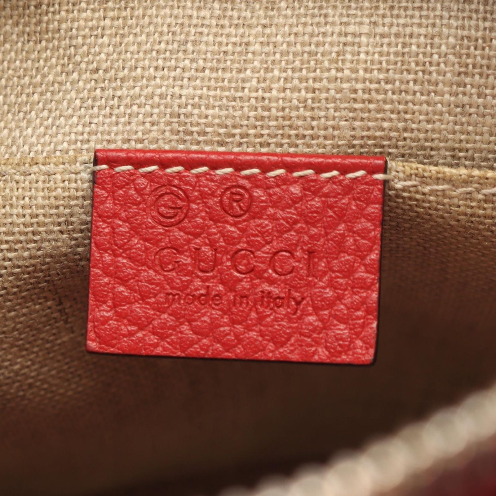 Gucci Shoulder Bag Bree GG Canvas Leather — view 4