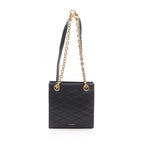 Saint Laurent Paris Tote le Maill Black Leather le Quilted Chain Shoulder Bag