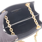 Saint Laurent Paris Tote le Maill Black Leather le Quilted Chain Shoulder Bag — view 3