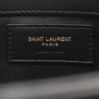 Saint Laurent Paris Tote le Maill Black Leather le Quilted Chain Shoulder Bag — view 4