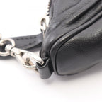 Prada Shoulder Bag Re Edition 2-Way Black Leather Re Gathered — view 6