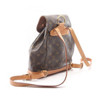 Louis Vuitton Backpack Montsouris MM Monogram Canvas Leather — view 2