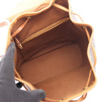 Louis Vuitton Backpack Montsouris MM Monogram Canvas Leather — view 3