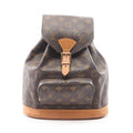 Louis Vuitton Backpack Montsouris MM Monogram Canvas Leather