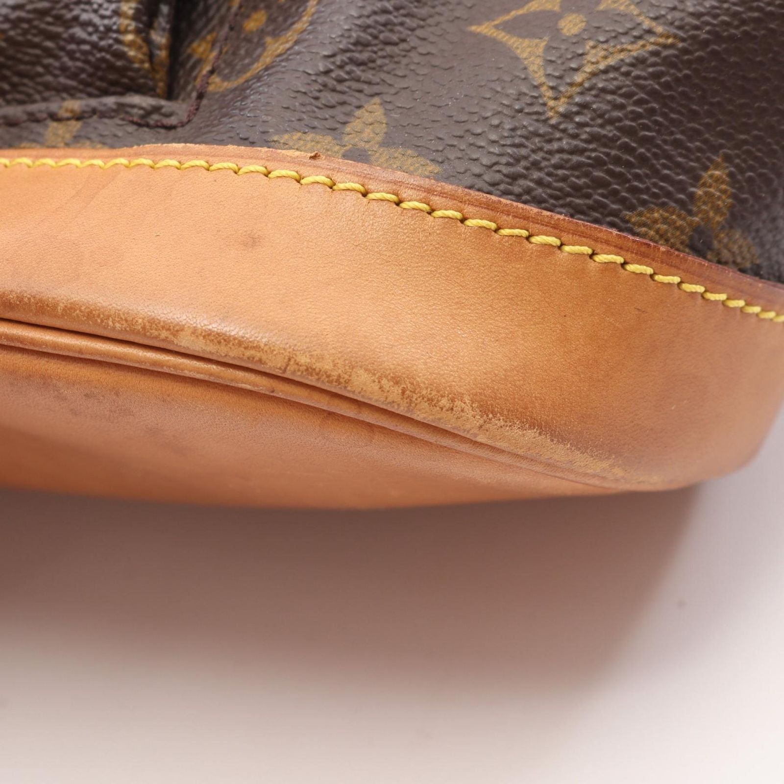 Louis Vuitton Backpack Montsouris MM Monogram Canvas Leather — view 8