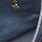 Gucci Vintage Micro GG Plus Navy Canvas Leather Supreme Handbag — view 6