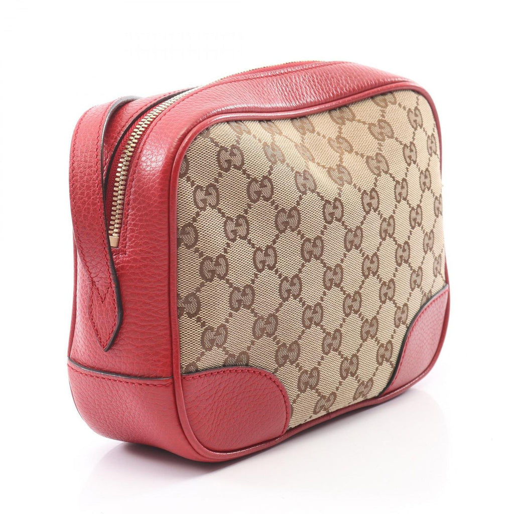 Gucci Shoulder Bag Bree GG Canvas Beige Brown — view 2