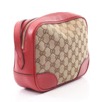 Gucci Shoulder Bag Bree GG Canvas Beige Brown — view 2
