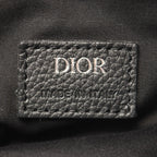 Dior Waist Bag Saddle Oblique Jacquard Navy Ivory Black Canvas — view 4