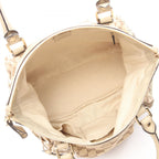 Gucci Sookie GG Canvas 2-Way Beige Brown Ivory Tote Bag — view 3