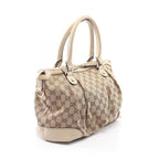 Gucci Sookie GG Canvas 2-Way Beige Brown Ivory Tote Bag — view 2