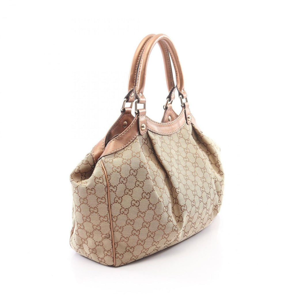 Gucci Sookie GG Canvas Blanc Beige Tote Bag — view 2
