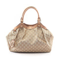 Gucci Sookie GG Canvas Blanc Beige Tote Bag