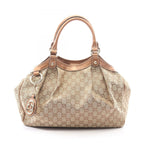 Gucci Sookie GG Canvas Blanc Beige Tote Bag
