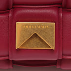 Bottega Veneta Shoulder Bag Padded Cassette Intrecciato Purple Leather — view 7