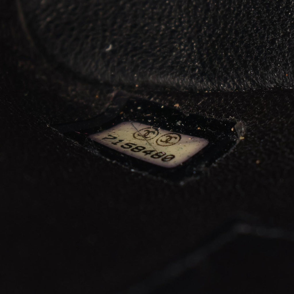 Chanel Tote Bag Reissue Black Caviar Leather — view 5