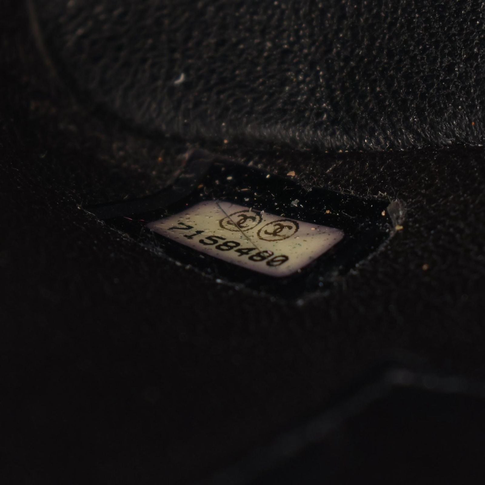 Chanel Tote Bag Reissue Black Caviar Leather — view 5