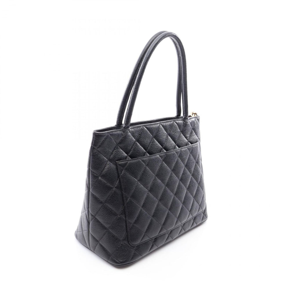 Chanel Tote Bag Reissue Black Caviar Leather — view 2