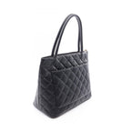 Chanel Tote Bag Reissue Black Caviar Leather — view 2