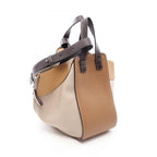 Loewe Hammock Small 2-Way Beige Brown Leather Shoulder Bag — view 2
