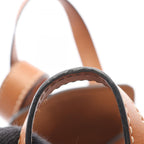 Loewe Handbag Hammock Drawstring Bag Mini 2-Way Brown Leather — view 6