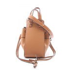 Loewe Handbag Hammock Drawstring Bag Mini 2-Way Brown Leather