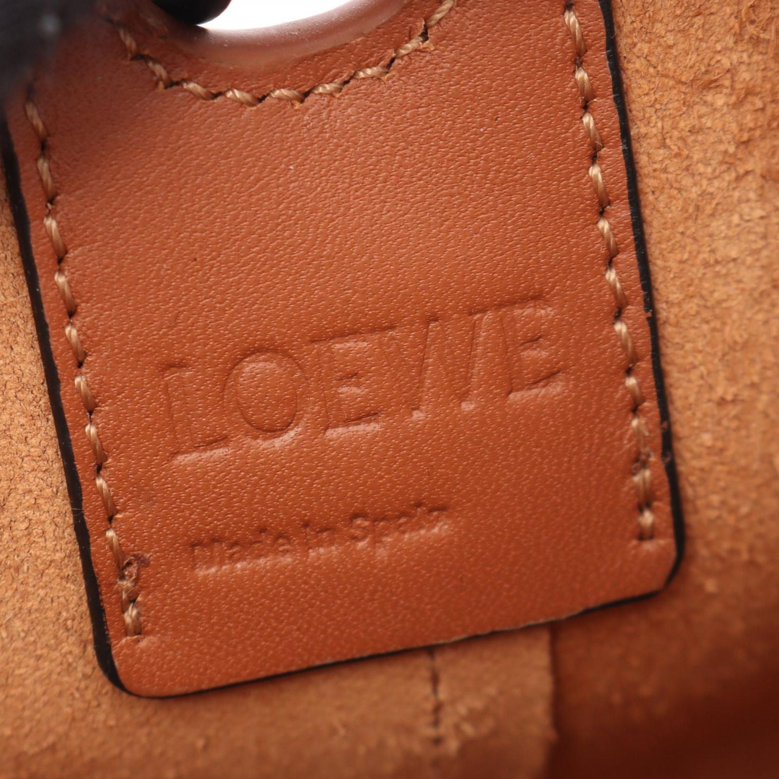Loewe Shoulder Bag Balloon Nano 2-Way Brown Leather — view 4
