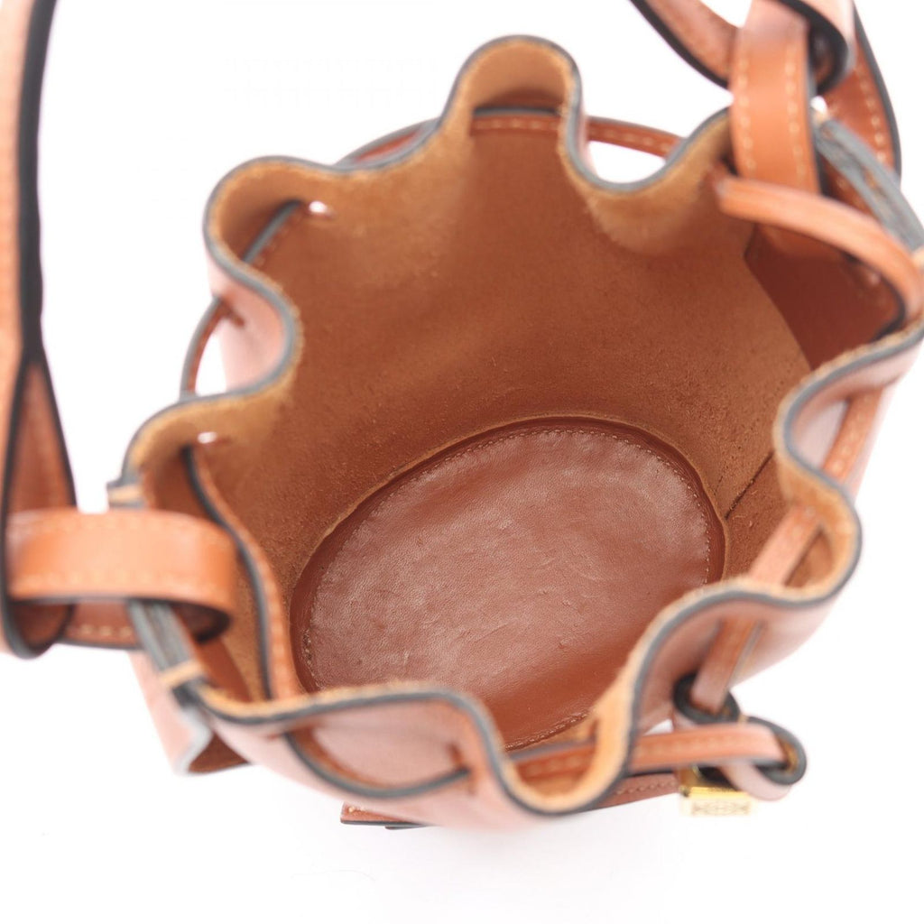 Loewe Shoulder Bag Balloon Nano 2-Way Brown Leather — view 3