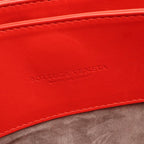 Bottega Veneta Intrecciato Small Rome 2-Way Red Leather Shoulder Bag — view 4
