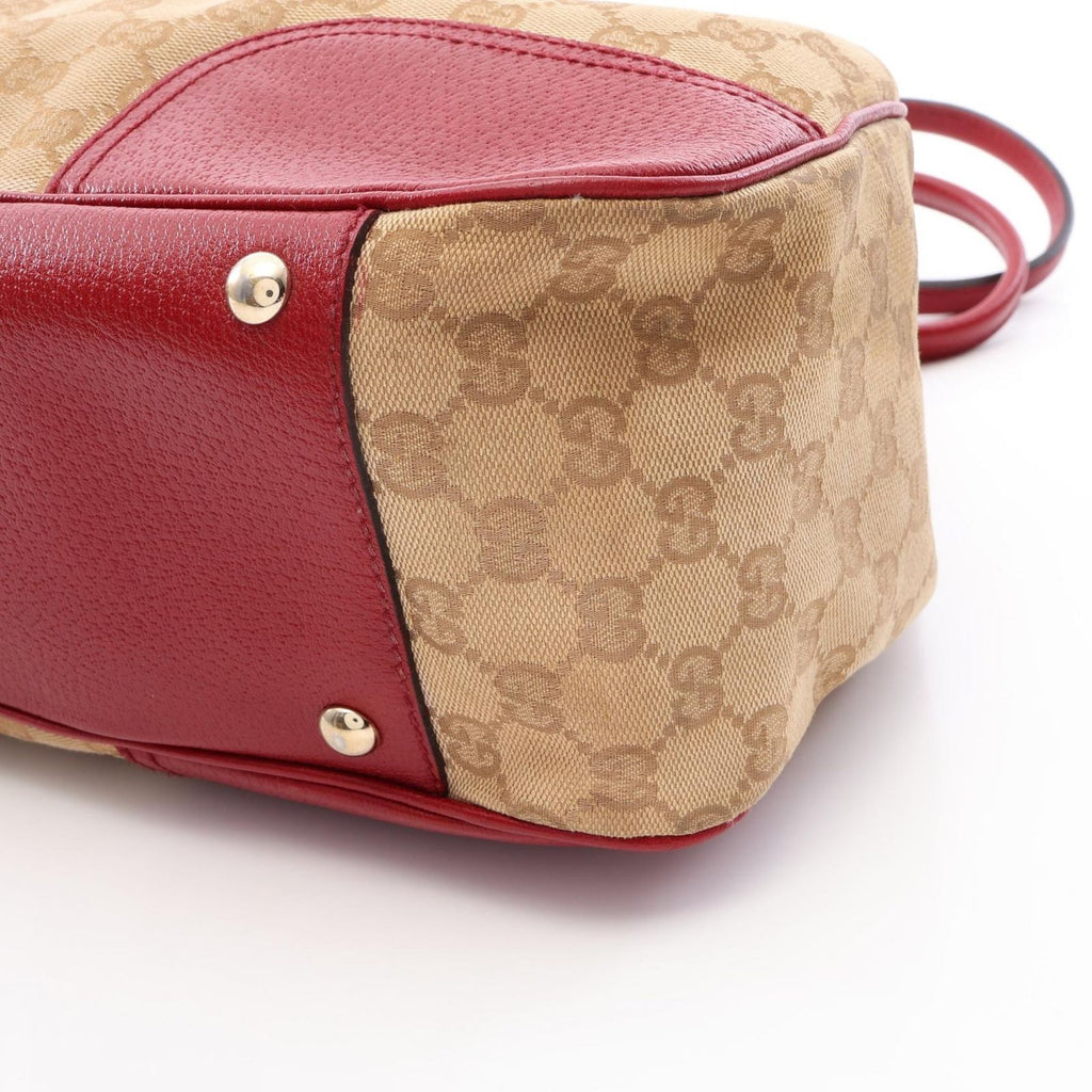 Gucci Tote Bag Princy Sherry Line GG Canvas Beige — view 8
