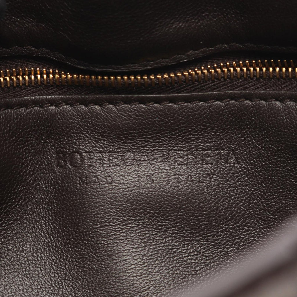 Bottega Veneta Shoulder Bag Padded Cassette Intrecciato Brown Leather — view 4