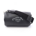 Dior Homme Shoulder Bag Atelier Roller Black Leather